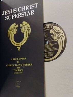 Andrew Lloyd Webber Tim Rice Jesus Christ Superstar A Rock Opera 2x Double LP